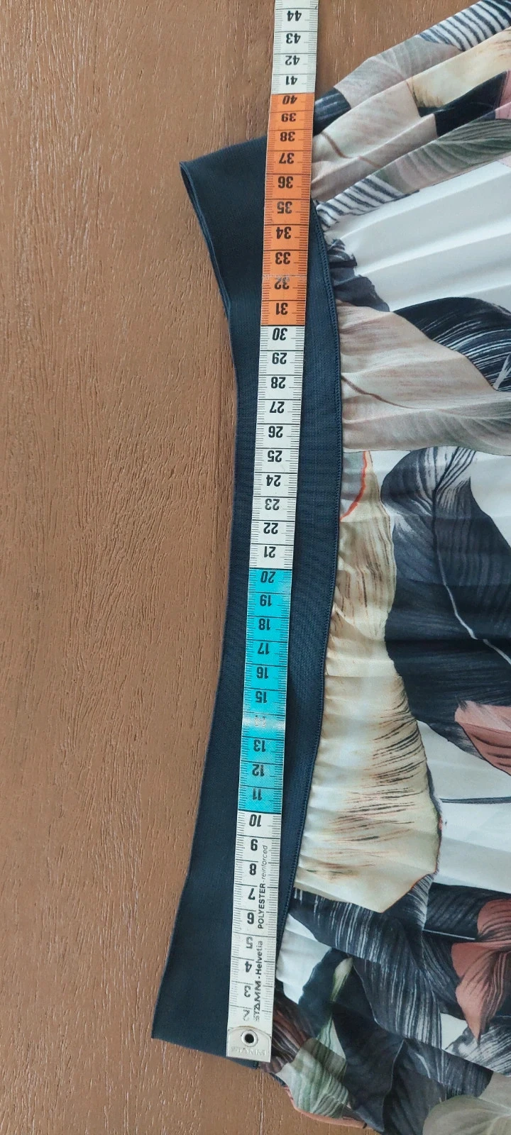 Jupe plissée midi à motif tropical Lc Waikiki - Taille 40 (L) – photo 8